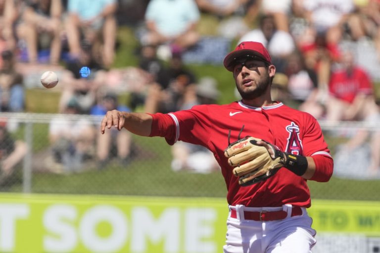Angels place INF David Fletcher (hip) on injured list
