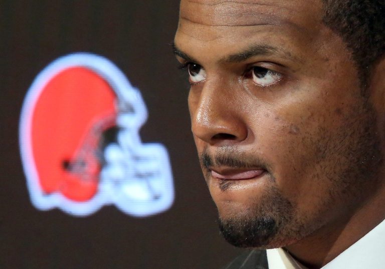 Browns QB Deshaun Watson, NFL talks begin