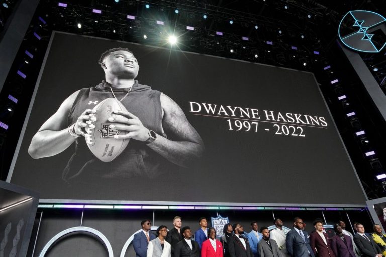 Dwayne Haskins had BAC of .20 when struck, killed