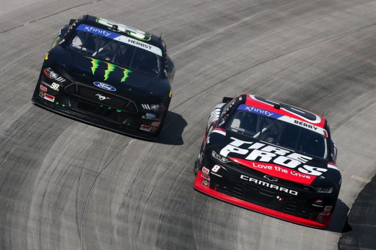 Josh Berry takes home checkered flag at Monster Mile