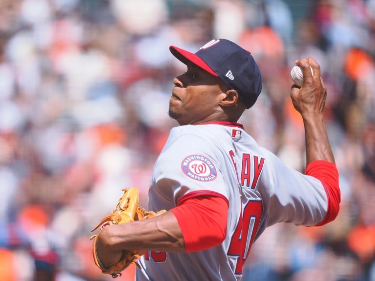 Josiah Gray’s arm, Nationals’ hot bats power rout of Giants