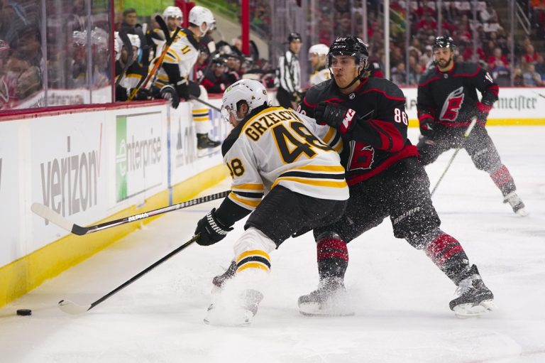 Hurricanes ready for more physicality vs. Bruins