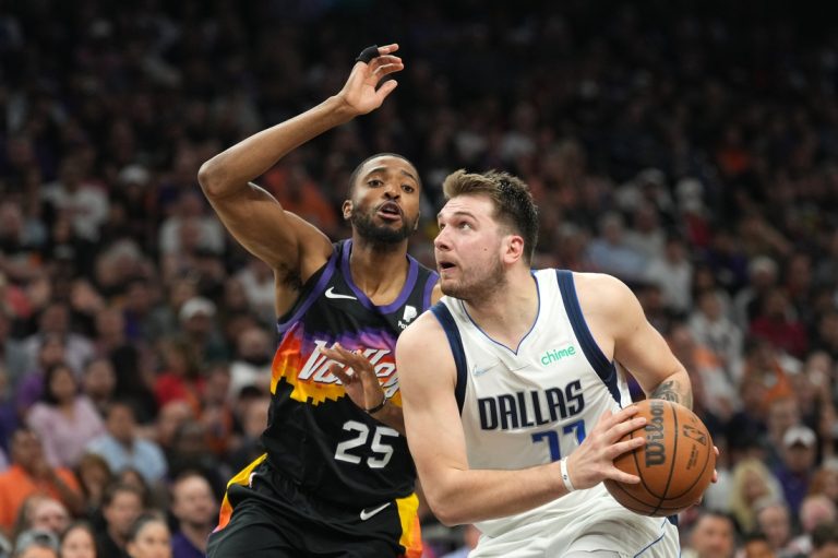 Luka Doncic counting on supporting cast for Game 2 in Phoenix