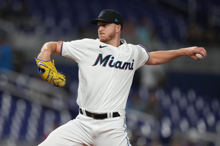 Behind Trevor Rogers, Marlins look to salvage split with Padres