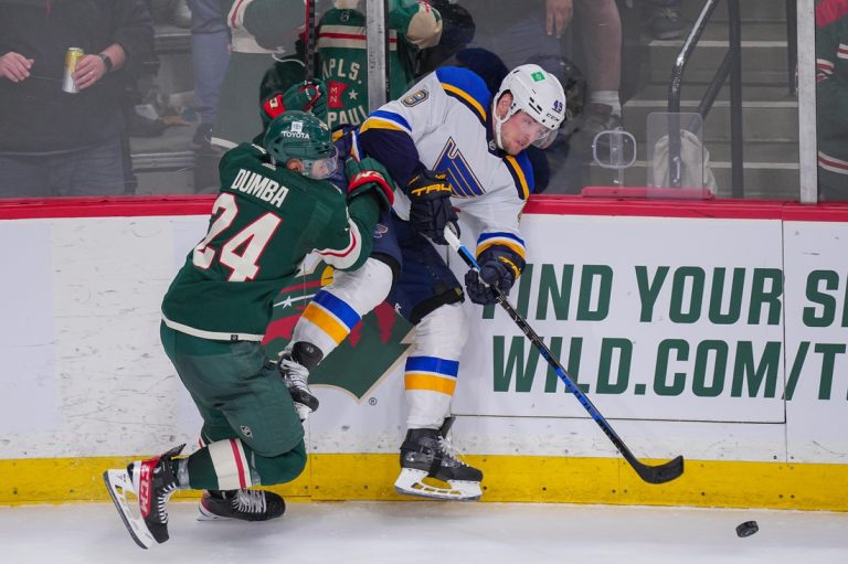 Blues’ injuries piling up ahead of Game 3 vs. Wild
