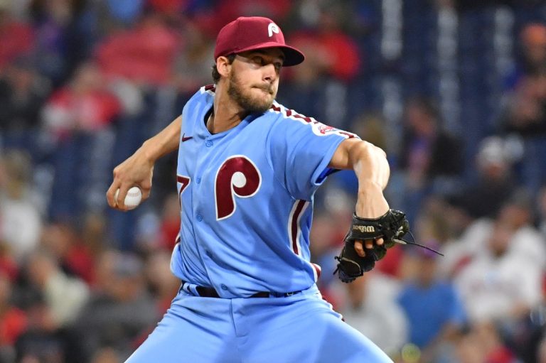 Surging Phillies seek to sweep Dodgers