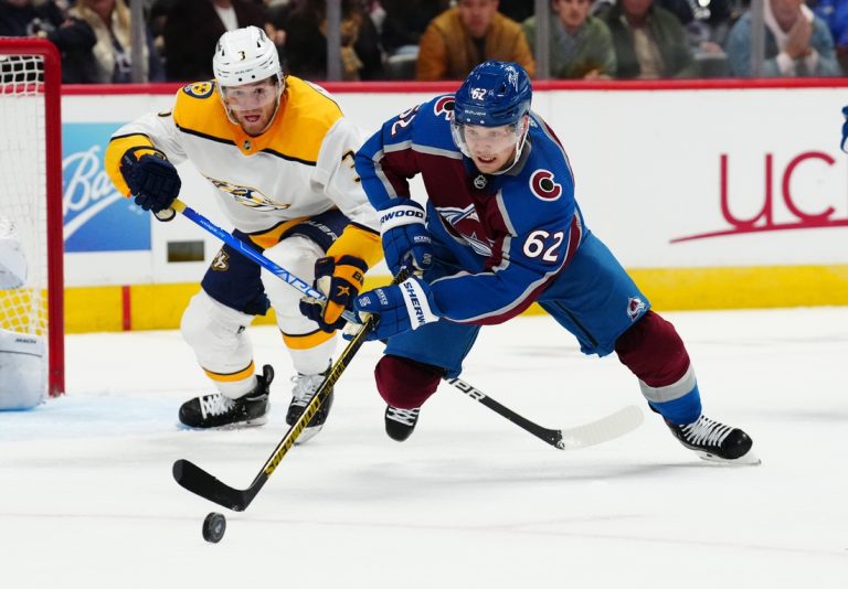Cale Makar lifts Avs past Predators in OT for 2-0 series edge