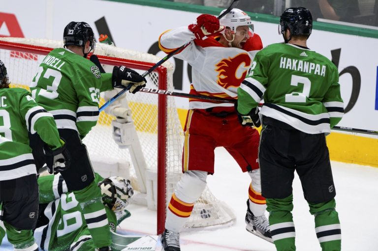 Joe Pavelski’s 2 goals lead Stars past Flames in Game 3