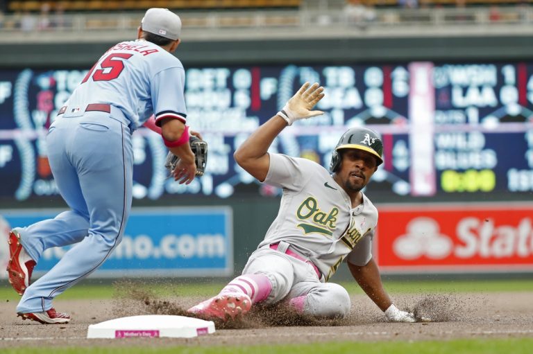 Twins shut down A’s late to sweep series