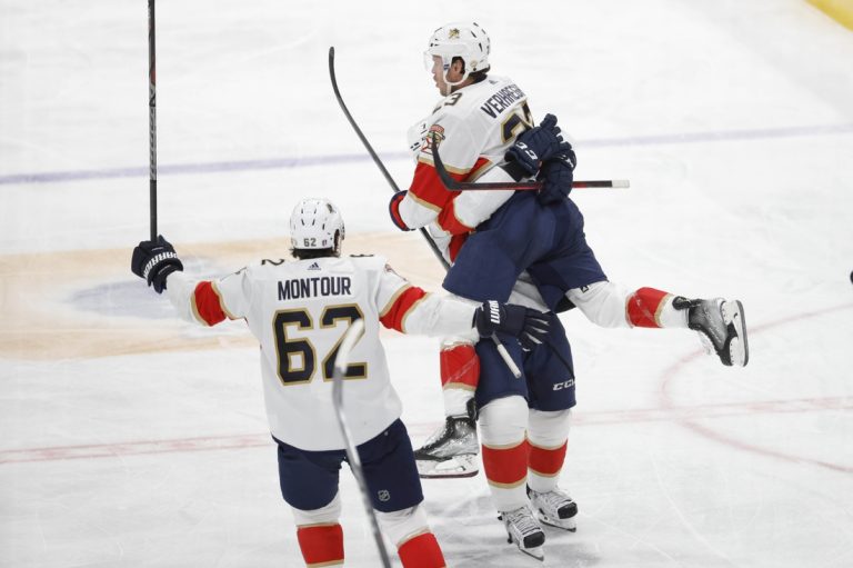 Carter Verhaeghe’s OT goal lifts Panthers past Capitals