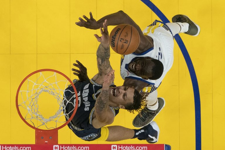 Grizzlies, missing Ja Morant, on brink of elimination against Warriors