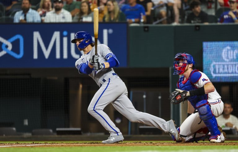 Bobby Witt Jr. enjoys big night as Royals rip Rangers