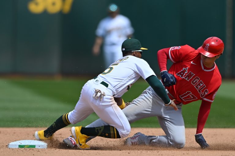Shohei Ohtani, Patrick Sandoval help Angels beat A’s