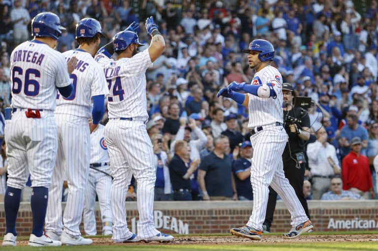 MLB roundup: Willson Contreras’ slam sparks Cubs’ rout