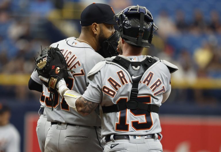 Tigers’ Eduardo Rodriguez departs early, will be placed on IL