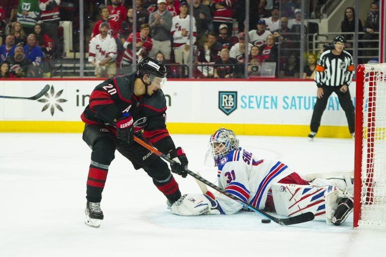 For Hurricanes, home ice key in Game 2 vs. Rangers