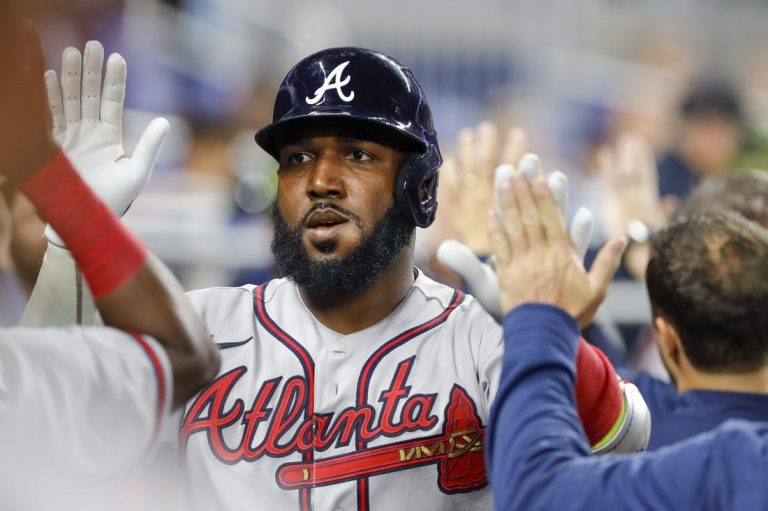 Marcell Ozuna, Braves bid to continue power surge vs. Marlins