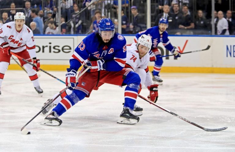 Rangers aim to tie low-scoring series with Hurricanes
