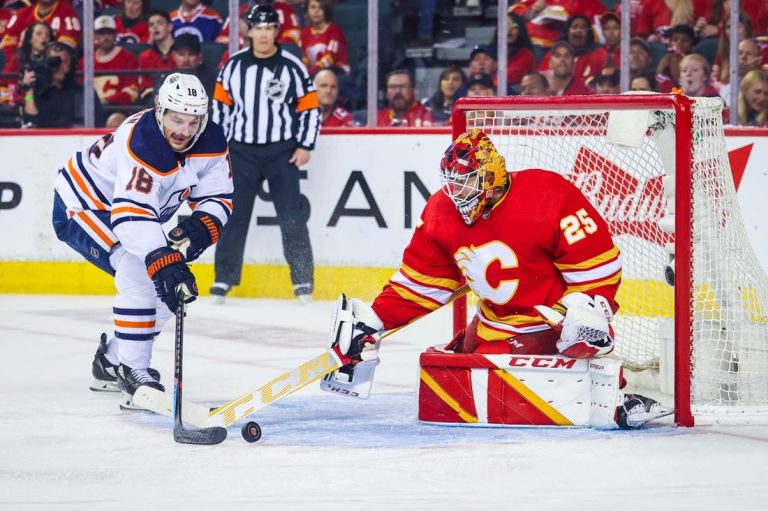 Oilers KO Flames on Connor McDavid’s OT goal
