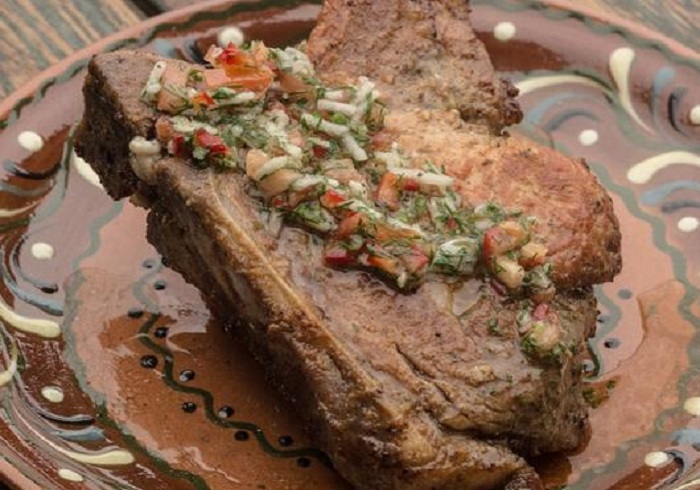 Pork Steak with Sauce
