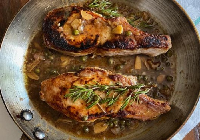 Pork Chops with Sweet Sour Sauce
