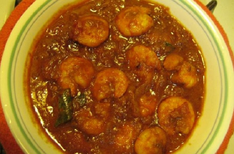 Quick Shrimp curry