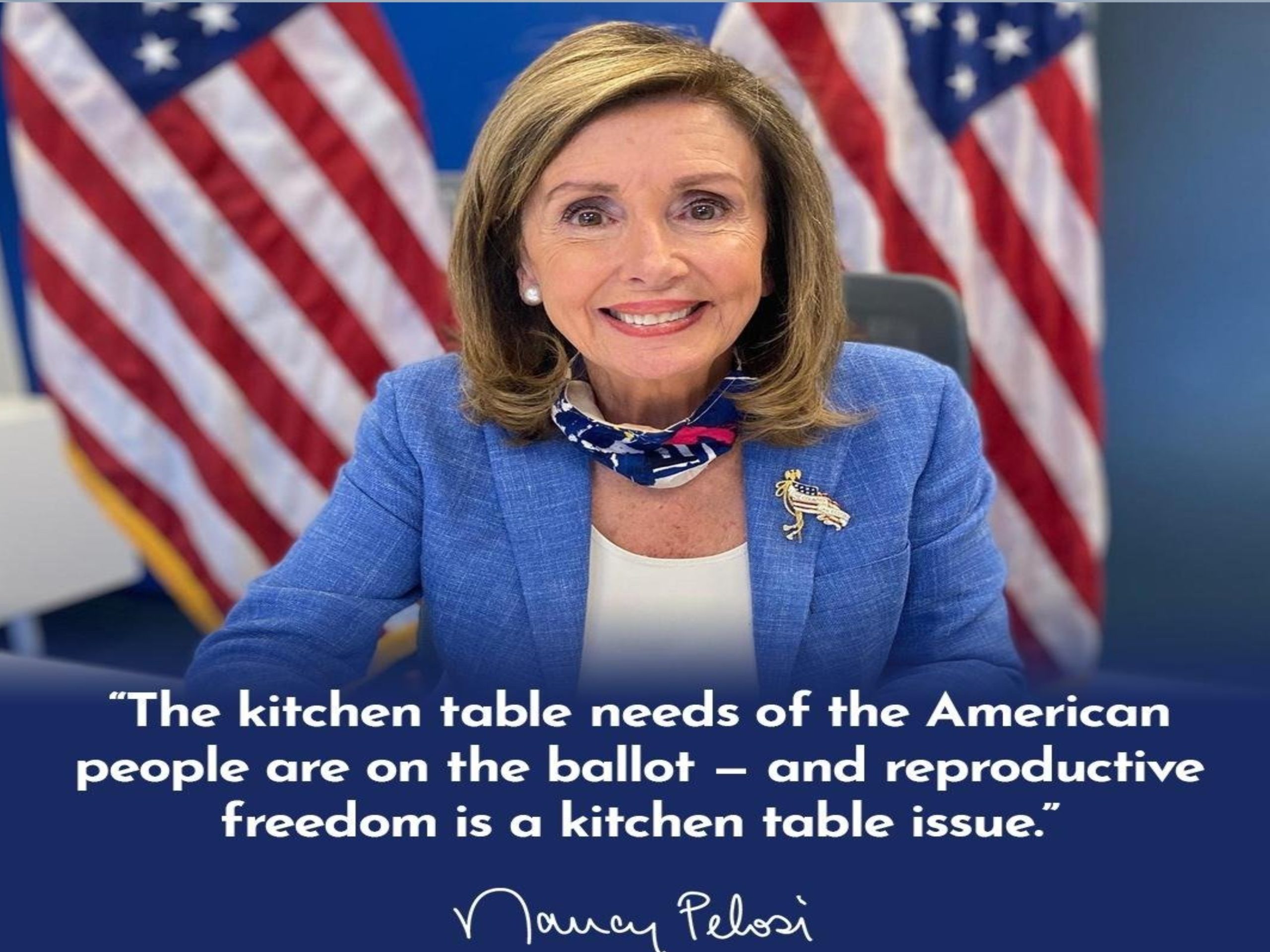 Nancy Pelosi agrees on generational change but says there’s no substitute for experience