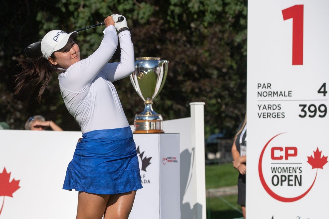 LPGA News: Allisen Corpuz holds one-shot lead at Pelican event