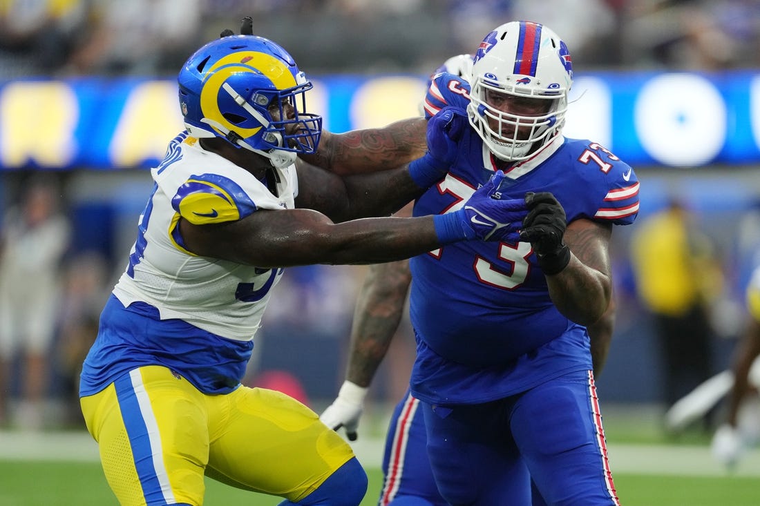 NFL News: Bills LT Dion Dawkins ruled out vs. Patriots