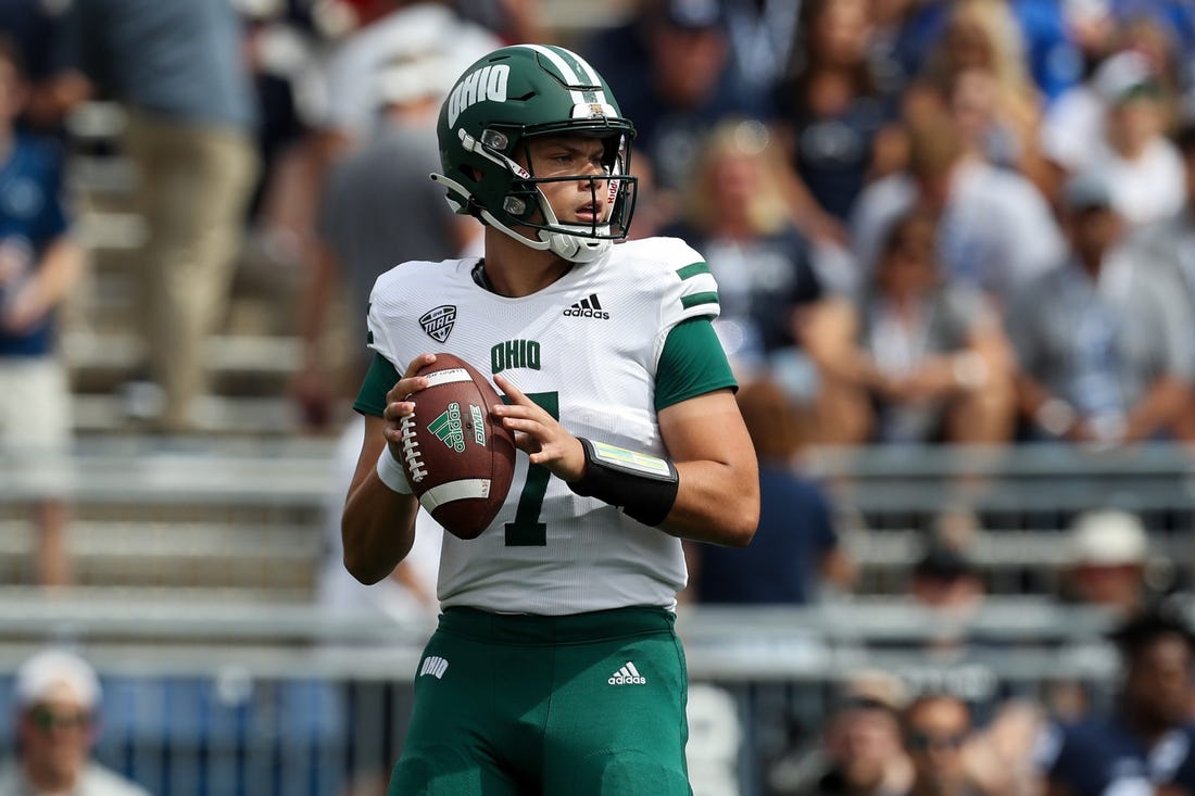 NCAAF News: Ohio University QB Kurtis Rourke (ACL) out for season