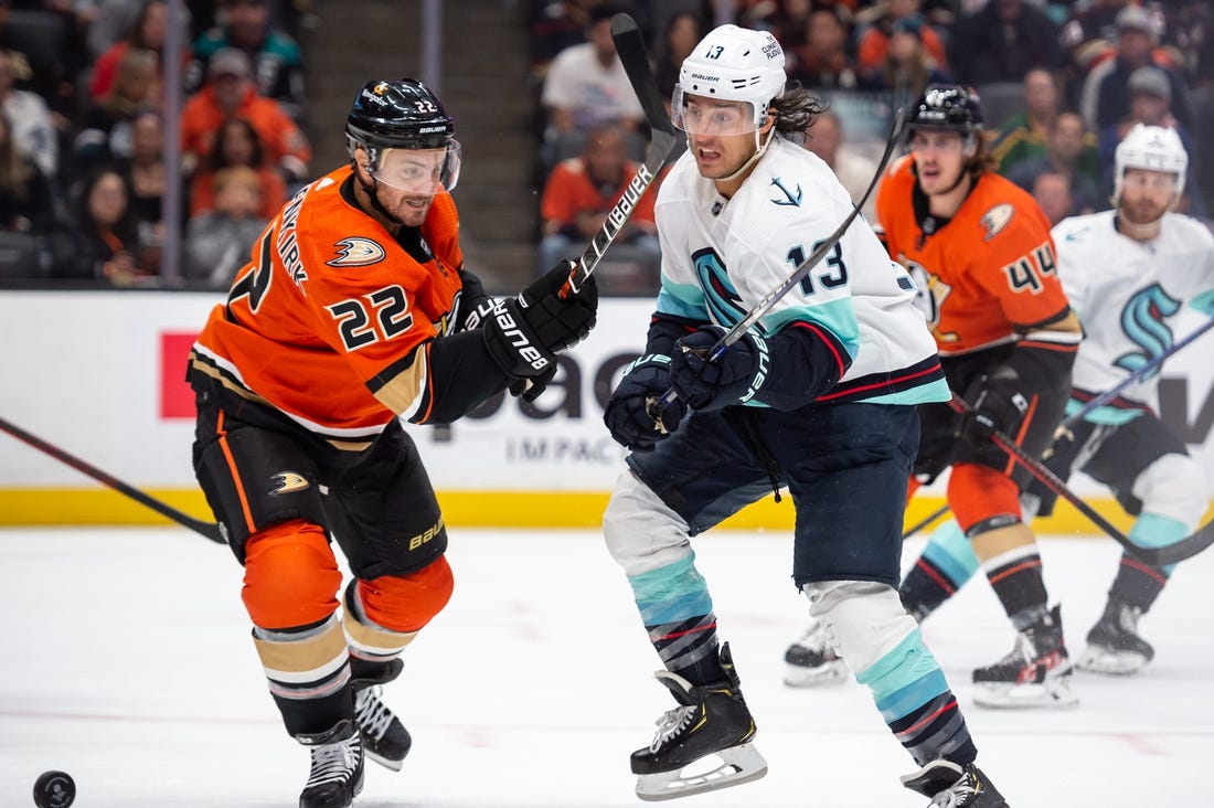 NHL News: Kraken look to stay red-hot vs. scuffling Ducks