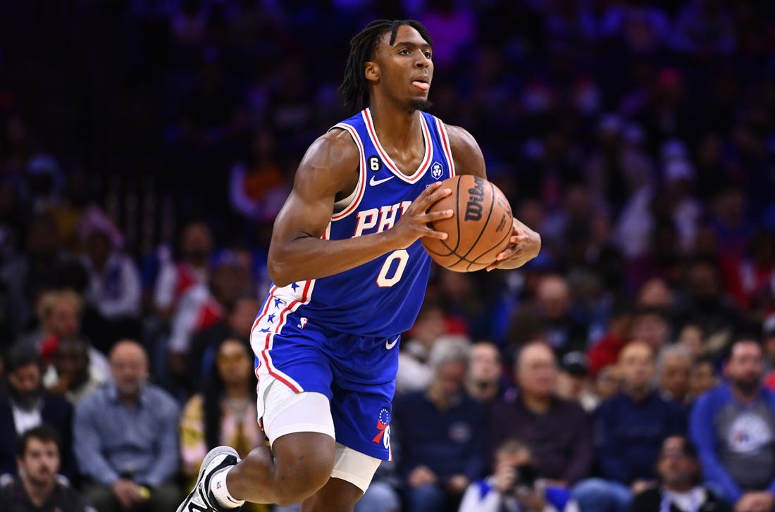 Report: 76ers G Tyrese Maxey (foot) out 3-4 weeks