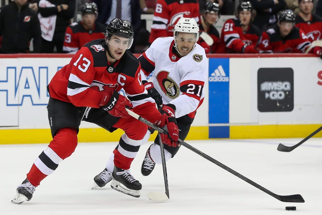 NHL News: Devils beat Senators in OT to run win streak to 8