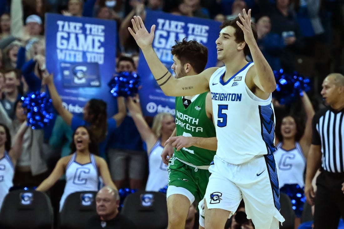 No. 9 Creighton aims to be locked in for Holy Cross