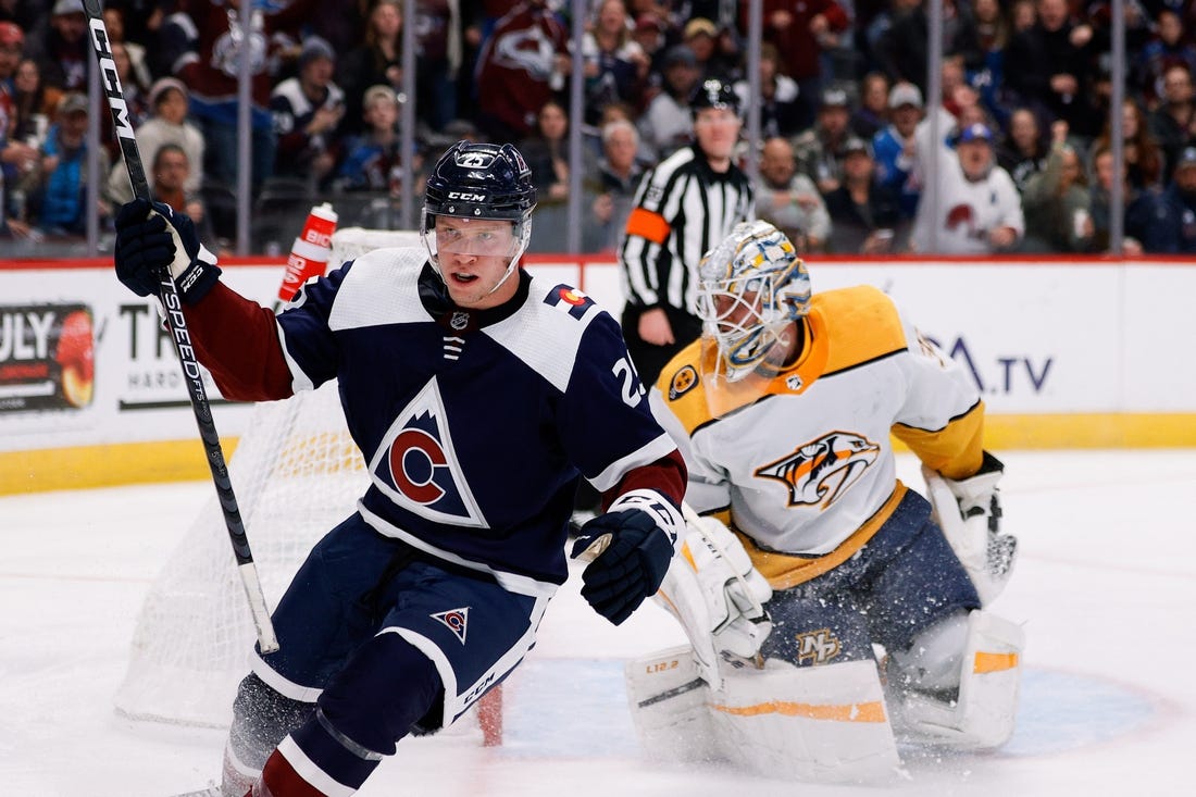 NHL News: Mikko Rantanen, Logan O’Connor guide Avs past Predators