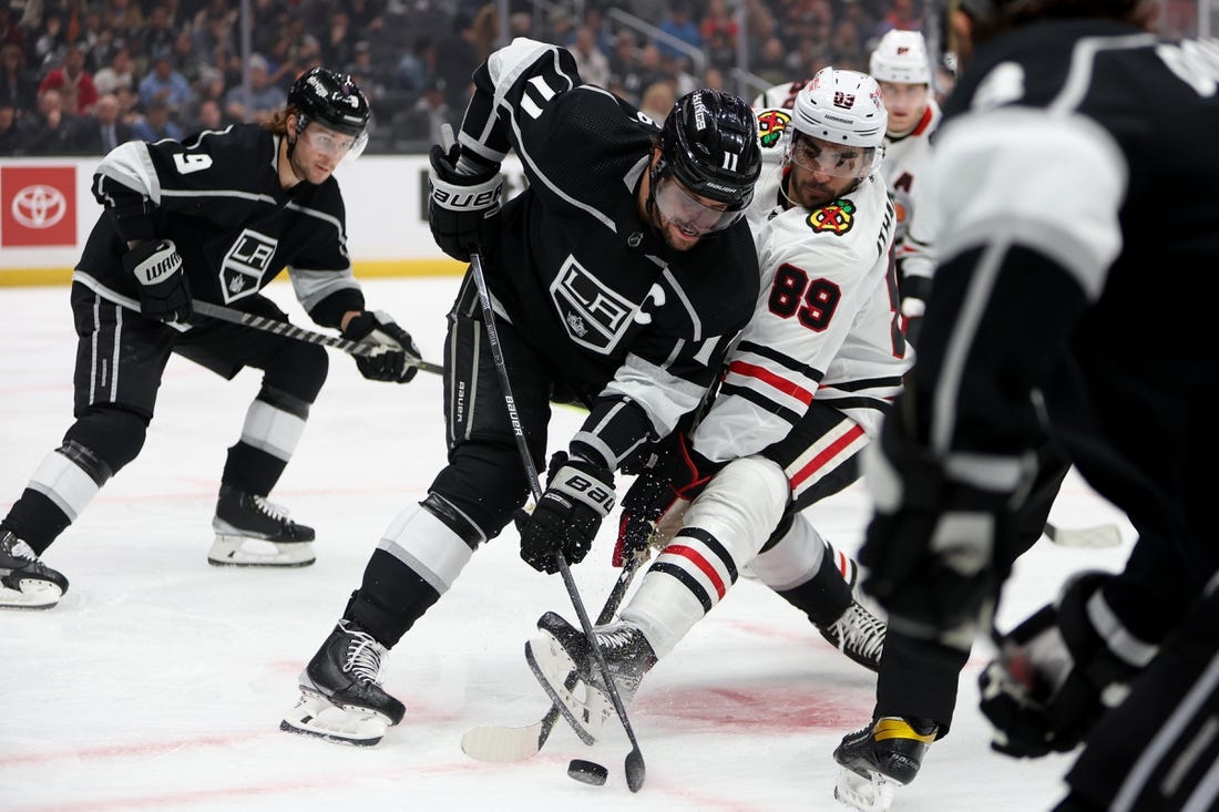 NHL News: Kevin Fiala beats OT horn as Kings edge Blackhawks
