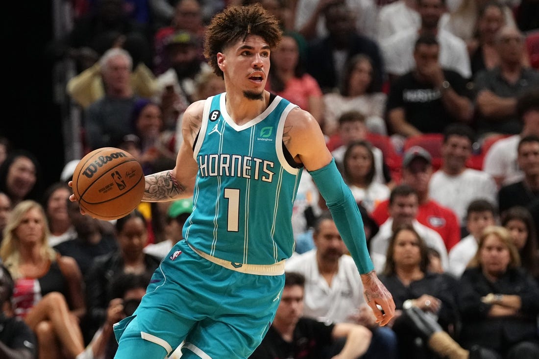 Hornets G LaMelo Ball out Friday with ankle injury