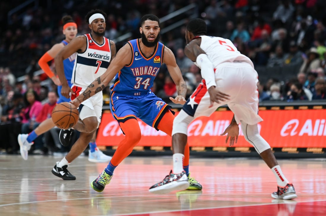 Shai Gilgeous-Alexander’s late 3-pointer lifts Thunder past Wizards