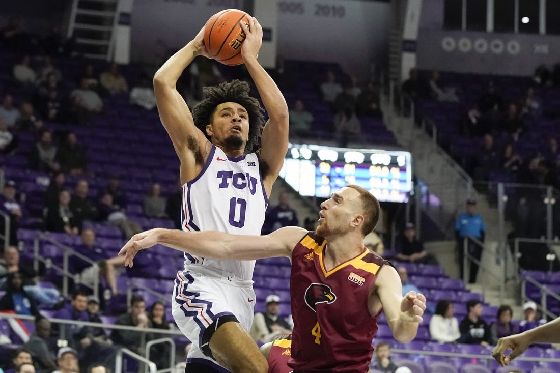 TCU upsets No. 25 Iowa, 79-66