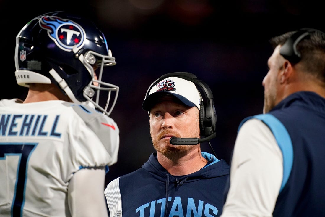 NFL News: Mike Vrabel: Titans OC Todd Downing stays, unless NFL intervenes