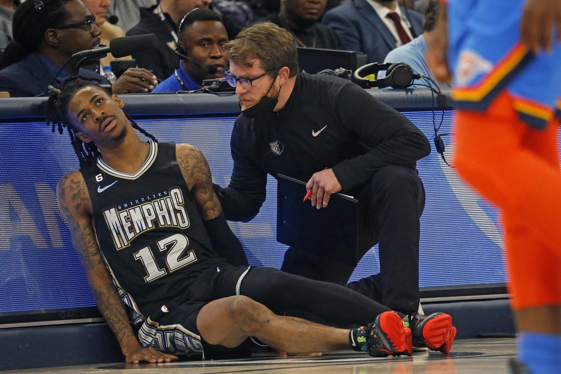 Grizzlies star Ja Morant week-to-week with ankle sprain