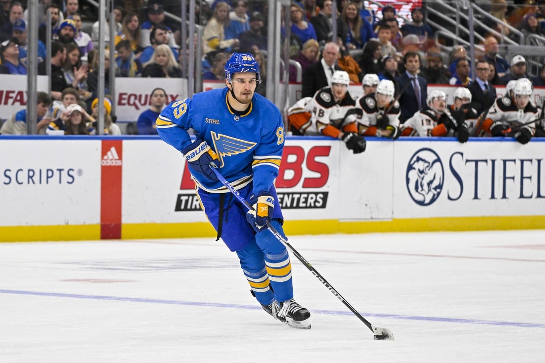 NHL News: Pavel Buchnevich’s 5-point night powers Blues past Ducks
