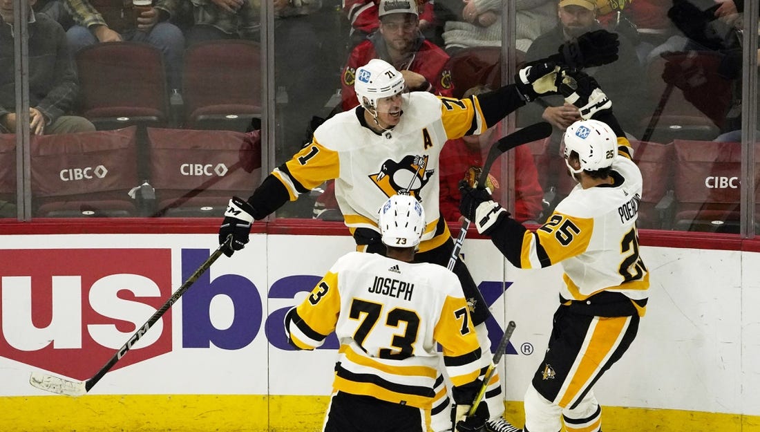 NHL News: Penguins strike early to beat skidding Blackhawks