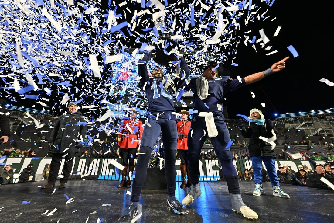 CFL News: Argonauts squeak by Blue Bombers, win 18th Grey Cup