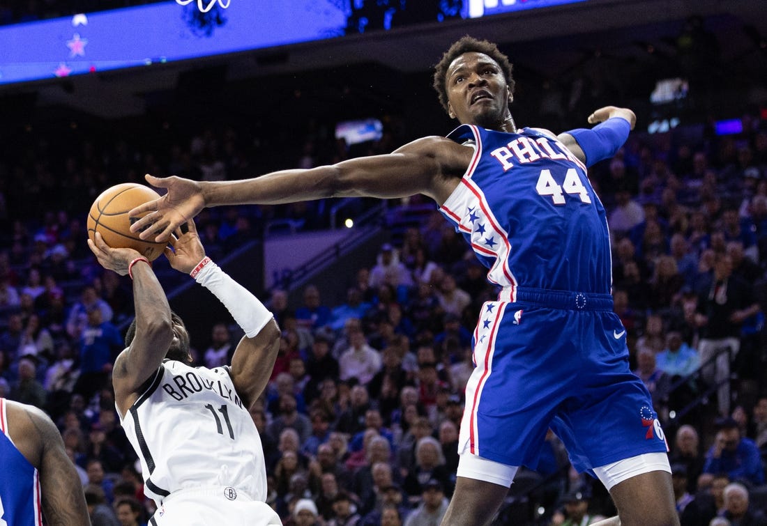 Tobias Harris, bench power short-handed 76ers past Nets