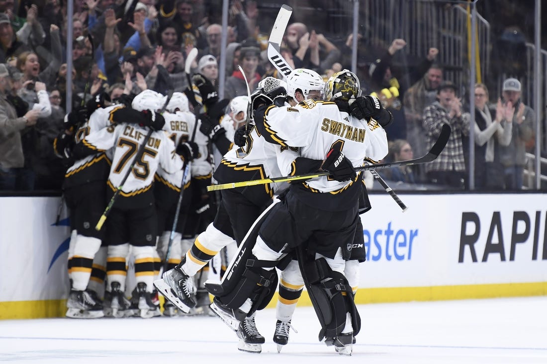 NHL News: NHL roundup: Bruins make history with OT win