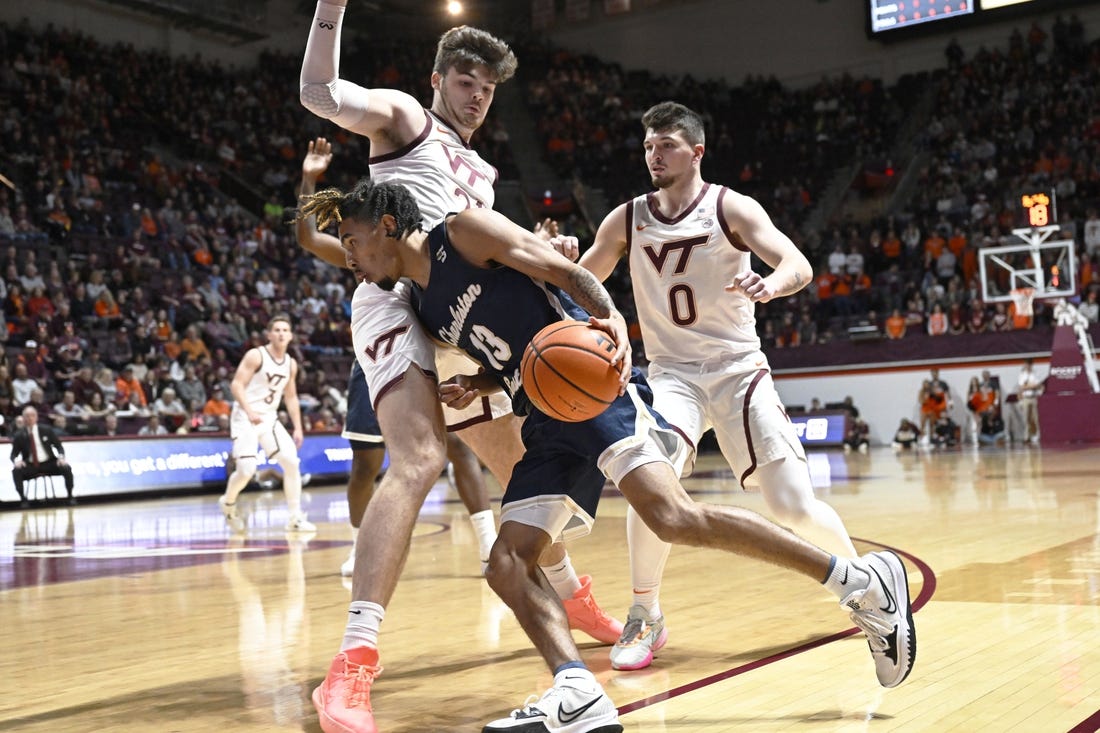 Virginia Tech staves off upset bid from Charleston Southern
