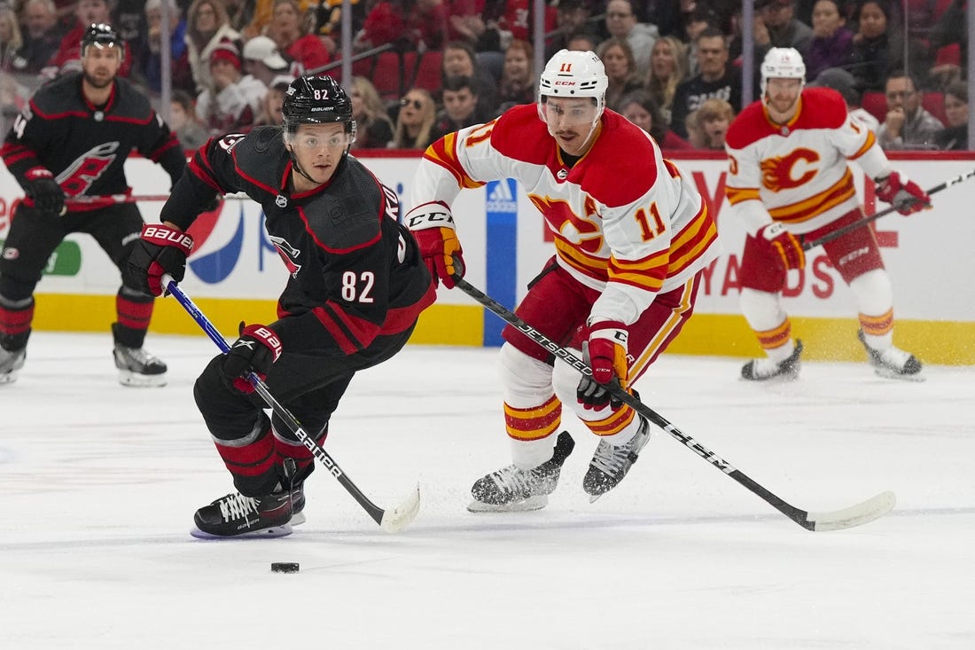 NHL News: Hurricanes get past Flames 3-2 to end skid