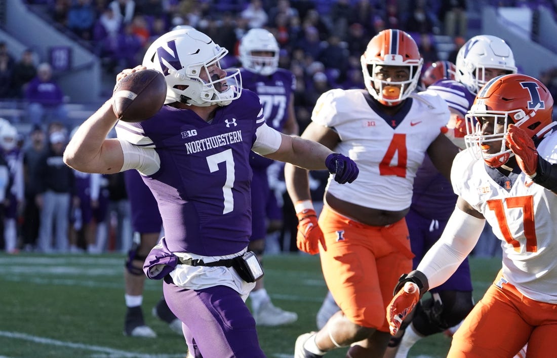 NCAAF News: Sydney Brown notches two defensive TDs as Illinois whips Northwestern