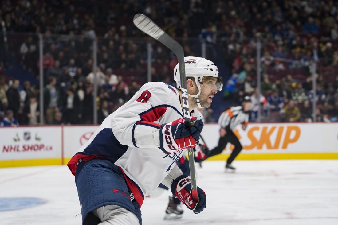 NHL News: Alex Ovechkin has historic night as Capitals club Canucks